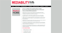 Desktop Screenshot of mediability.com.au